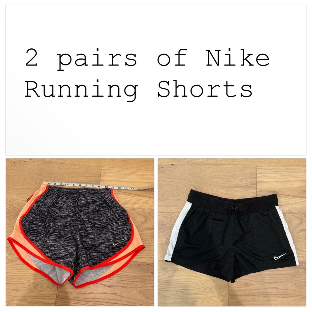 2 pairs of Nike Women’s Shorts • size small